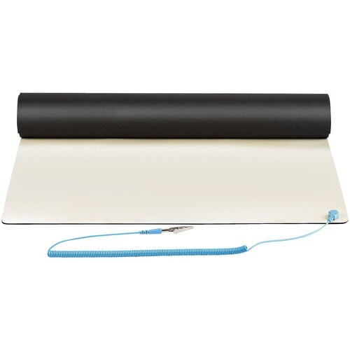 StarTech.com Antistatik-Matte für Mehrzweck - 600 mm Länge x 1200 mm Breite - Rechteckig - PVC, PVC-Schaum - Beige