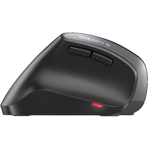 CHERRY MW 4500 Mouse - USB - Optical - 6 Button(s) - 2 Programmable Button(s) - Black - Wireless - 2.40 GHz - 1200 dpi - S
