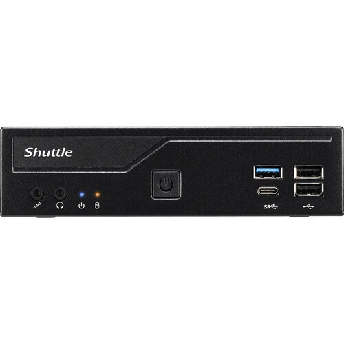Shuttle XPC slim DH610 Barebone System - Slim PC - Socket LGA-1700 - 1 x Processor Support - Intel H610 Chip - 64 GB DDR4 