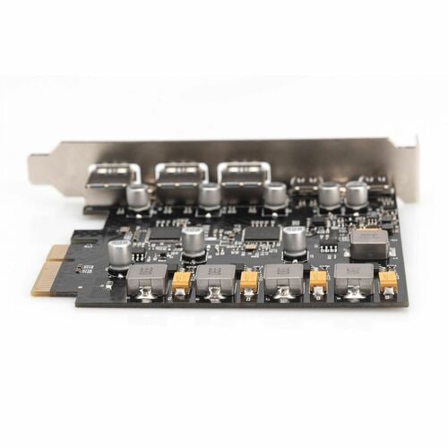 Digitus USB Adapter - PCI Express 2.0 - 1,25 GB/s, 640 MB/s, 60 MB/s, 1,50 MB/s, 192 kB/s - Desktop, Optisches Laufwerk, F