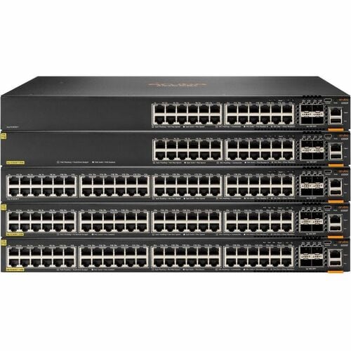 Aruba CX 6200 CX6200F 24 Anschlüsse Verwaltbar Ethernet-Switch - Gigabit-Ethernet, 10 Gigabit Ethernet - 10/100/1000Base-T