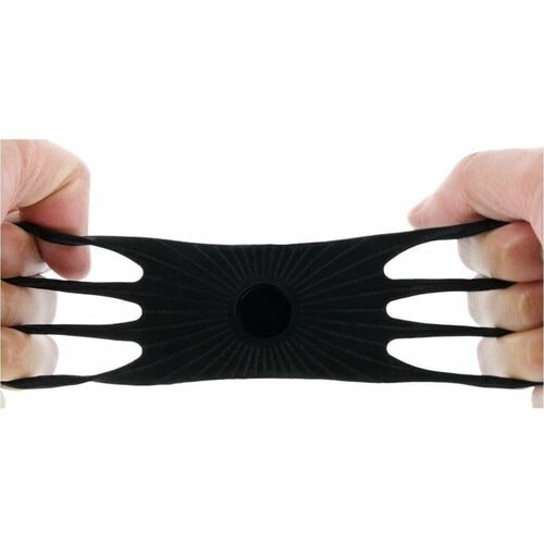 MOBILIS Universal Tasche (Halfter) Mobiltelefon, Handheld Terminal - Schwarz - Silikon Körper - Gürtelclip, Halfter