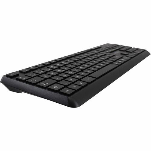 Clavier et souris V7 CKW350FR - Français - Sans fil RF 2,40 GHz Clavier - 107 Touches - Couleur du clavier/pavé tactile: N