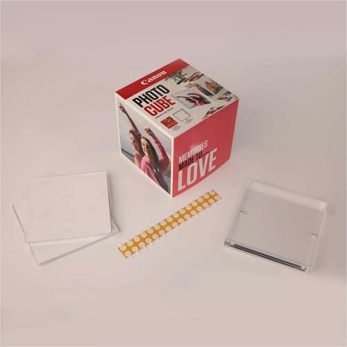 Canon Photo Paper - Pink - 127 mm x 127 mm - Glossy - 40 Sheets - Double-sided