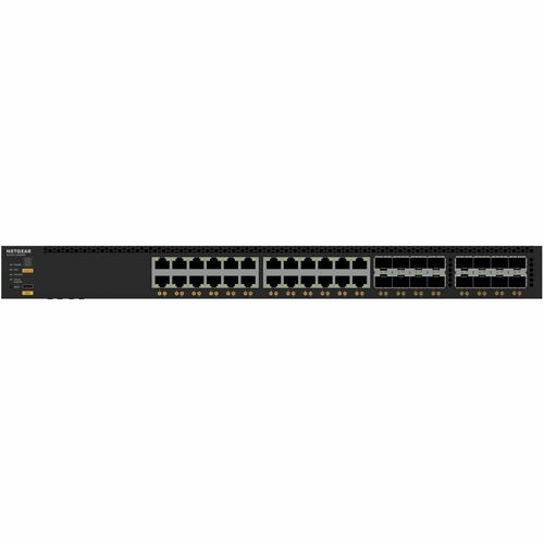 Netgear AV Line M4350 M4350-24X8F8V 24 Ports Manageable Ethernet Switch - 25 Gigabit Ethernet - 10GBase-T, 10/100/1000Base