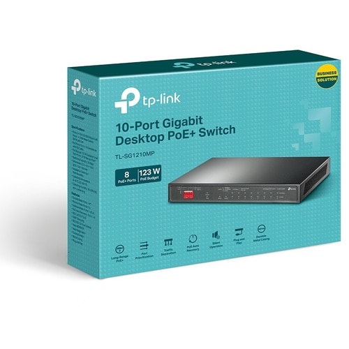 10-PORT POE GIGABIT SWITCH