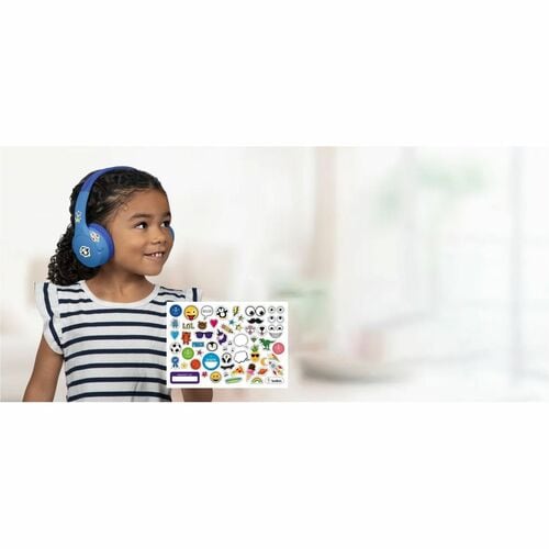 Belkin SOUNDFORM Mini Kabel/Kabellos Auf den Ohren, Kopfbügel Stereo Headset - Blau - Binaural - Ohrumschließend - Bluetoo