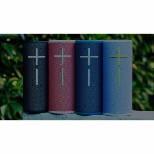 Ultimate Ears MEGABOOM 4 Bluetooth Speaker System - Cobalt Blue - 60 Hz to 20 kHz - Near Field Communication - Battery Rec