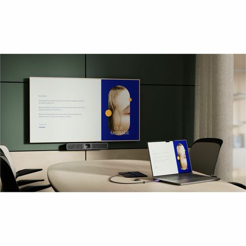 Telecamera per videoconferenze Logitech MeetUp 2 - USB 3.1 Tipo C - 4K - 3840 x 2160 Video - 120° Angle - 4x Zoom Digitale