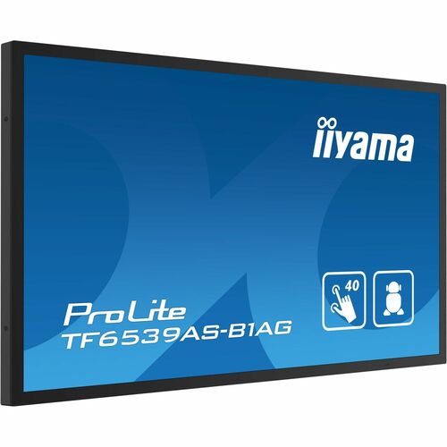 iiyama TF6539AS-B1AG. Produktdesign: Kiosk-Design. Bildschirmdiagonale: 163,8 cm (64.5"), Bildschirmtechnologie: LED, Disp