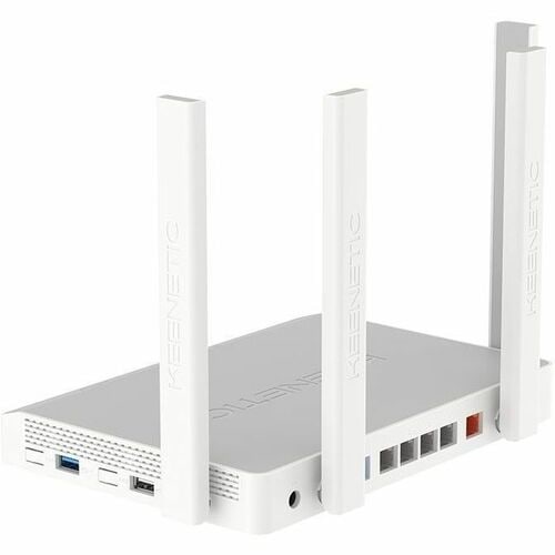 Keenetic Titan (KN-1811) AX3200 Mesh Wi-Fi 6 Multi-Gigabit Router with Dual Core ARM CPU, a 5-Port Gigabit and 1-Port 2.5 