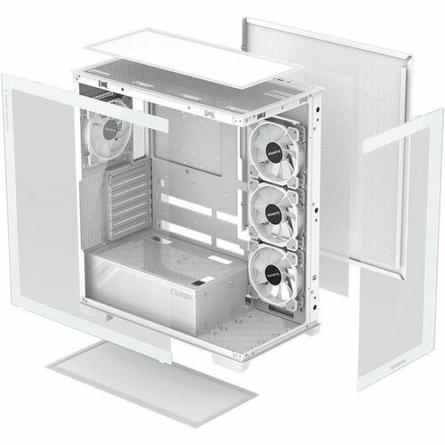 GIGABYTE Gaming Computer Case - Mini ITX, Micro ATX, ATX Motherboard Supported - Mid-tower - Tempered Glass, Steel, Plasti