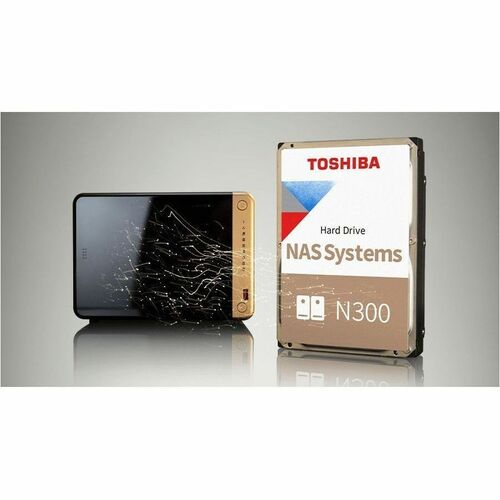 Toshiba N300 10 TB Hard Drive - 3.5" Internal - SATA (SATA/600) - Conventional Magnetic Recording (CMR) Method - Server, N