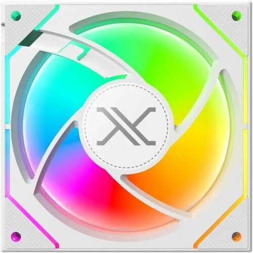 KIT VENTILADORES XZEAL XZ1115  3 VENTILADORES 120MM/ ARGB /BLANCO