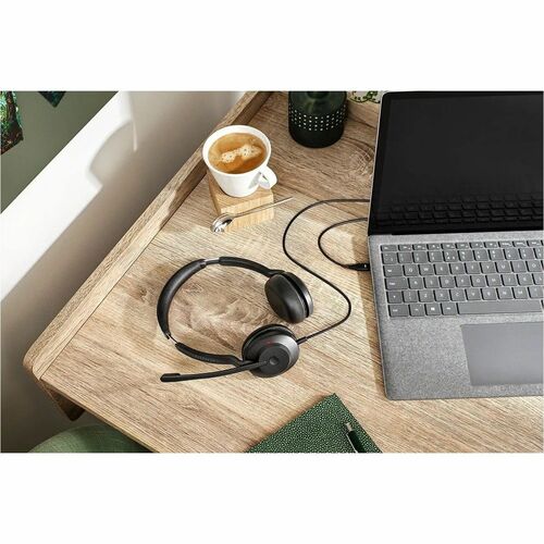 Cuffie Jabra Evolve2 30 SE Cavo On-ear, Over-the-head Stereo - Microsoft Teams Certification - Binaural - Supra-aural - 20