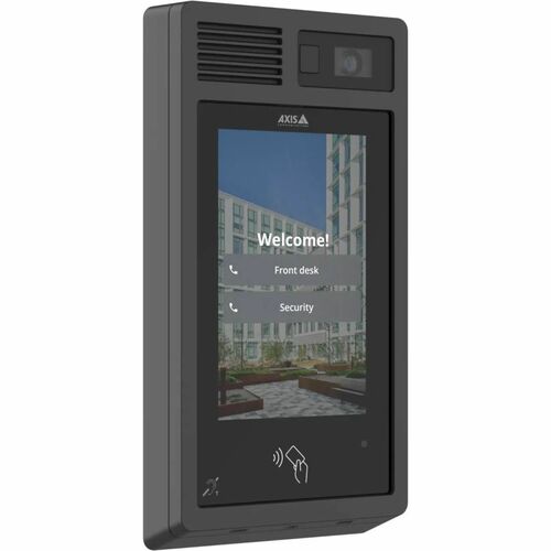 AXIS I8307-VE 17,8 cm (7 Zoll) Funkstation mit Monitor (Zweitmonitor) - TAA-konform - Touchscreen IPS - 8 Megapixel - CMOS