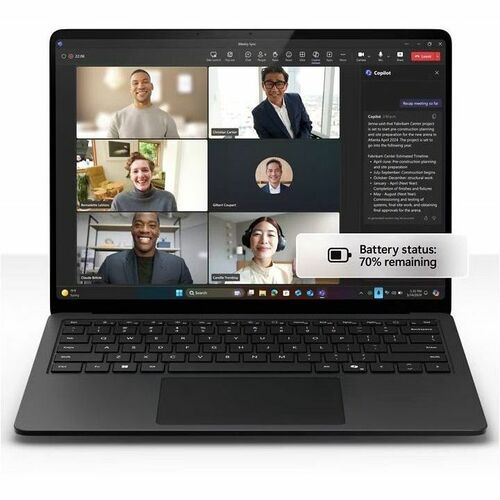 Microsoft Surface Laptop 7 35.1 cm (13.8") Touchscreen Copilot+ PC Notebook - 120 Hz - Intel Core Ultra 5 236V - 16 GB - 5