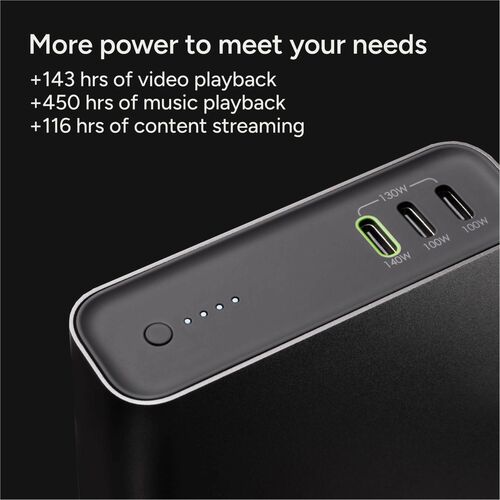 mophie powerstation Power Bank - Black - Black