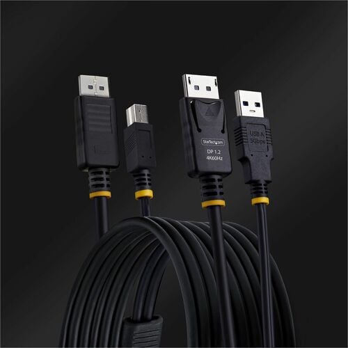 CABLE KVM DISPLAYPORT Y USB 3.0 5GBPS DE 1.8M