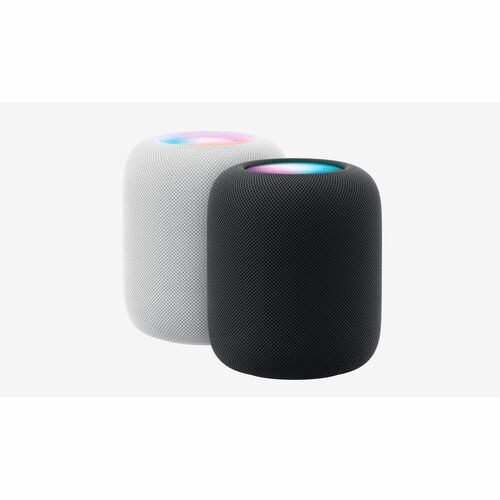 Apple HomePod Bluetooth Smart Speaker - Siri, Apple HomeKit Supported - White - Dolby Atmos - Wireless LAN