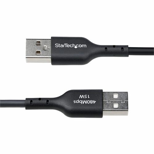 StarTech.com 15 cm USB-C/USB-A Data Transfer Cable - 1 - Cable for Charger, Power Bank, Mobile Device, Wall Charger - Firs