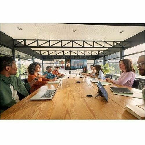 Poly Studio A2 Wired Microphone for Meeting Room, Conference Room - Black - Table Mount - JST