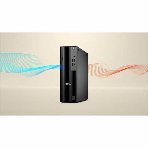 Dell Pro Slim QCS1250 Desktop Computer - Intel Core Ultra 5 235 - 16 GB - 512 GB PCI Express NVMe 4.0 SSD - Slim PC - Stan