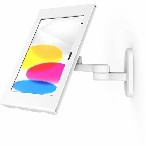 iPad 10th-11th (A16) Gen, Apex Enclosure Swing Wall Mount White - iPad 10th-11th (A16) Gen, Apex Enclosure Swing Wall Moun