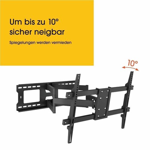 Vogel's MA5040 Wandhalterung für TV - Schwarz - Bildschirmgr�ße: 43 Zoll (109,22 cm) bis 90 Zoll (228,60 cm) - max. 45 kg 