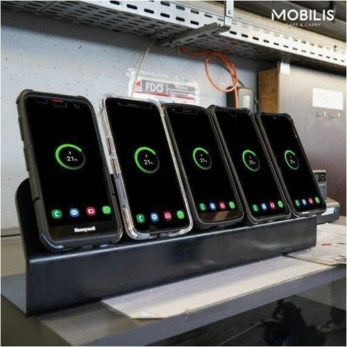MOBILIS Energia 120 W Charging Station - 1 Pack - For Receiver - Europe - Black