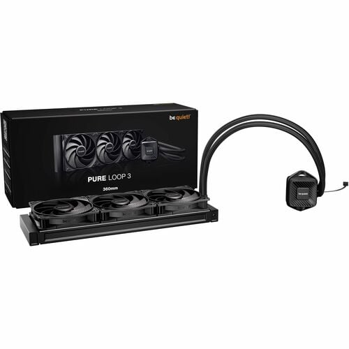 be quiet! Pure Loop 3 Kühlventilator/Heizer/Pumpe - PC, Multimedia-System, Computer - 120 mm Maximum Fan Diameter - 3 x Fa