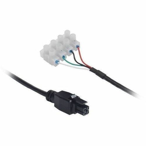 Vista 4 de Power cable with 4-way screw terminal
