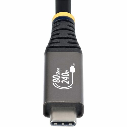CABLE USB4 1M - CABLE USB-C CERTIFICADO USB-IF - 80GBPS