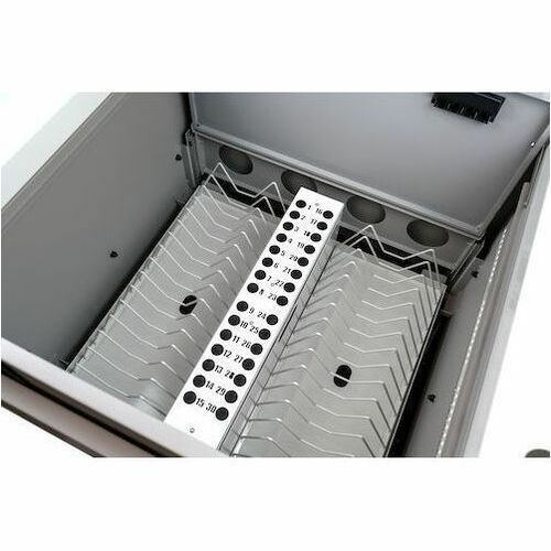 LEBA NoteCart Ladeschrank - Bildschirmgr�ße: Bis zu 15,60 Zoll (39,62 cm) - 97,20 cm (38,27 Zoll) Höhe x 80 cm (31,50 Zoll