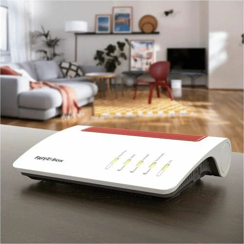 FRITZ! FRITZ!Box 5690 Wi-Fi 7 IEEE 802.11 a/g/n/ac/ax/be Ethernet, Gigabit Passive Optical Networks (GPON), Active Optical