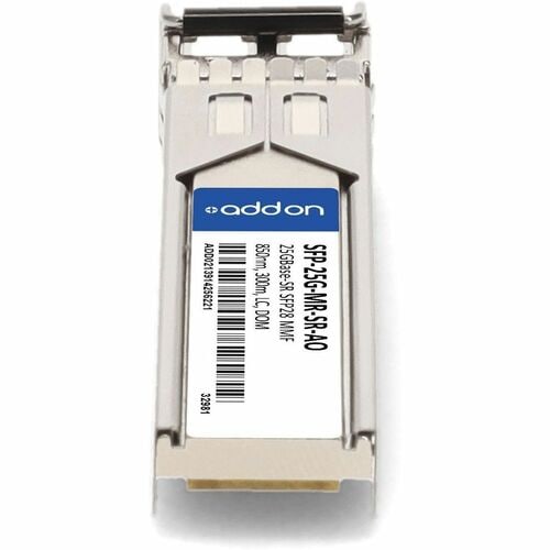 AddOn SFP28 - 1 x LC 25GBase-SR Network - 1 - TAA Compliant - For Optical Network, Data Networking - Optical Fiber - Multi