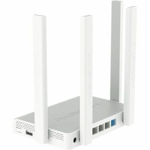 Keenetic Skipper KN-1912 wifi 5 Ethernet Roteador sem fio - Dual Band - 2,40 GHz Banda ISM - 5 GHz Banda UNII - 108,38 MB/