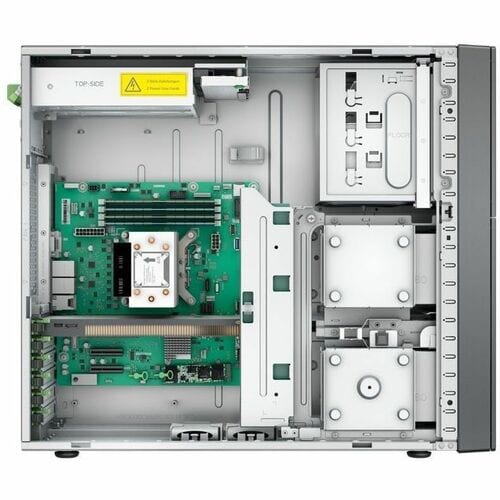 Fujitsu PRIMERGY TX1330 M6 Tower Server - 1 x Intel Xeon 6333P - 32 GB RAM - 24Gb/s SAS, Serial ATA Controller - Intel C26