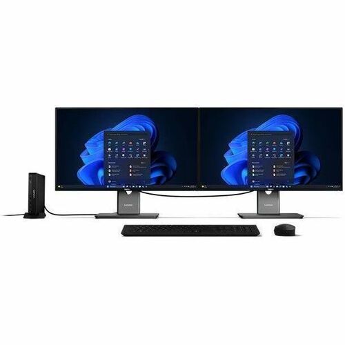 Lenovo ThinkCentre M70q Gen 6 13HA001WMX Desktop Computer - Intel Core Ultra 5 Series 2 2nd Gen 225T - 16 GB - 512 GB PCI 