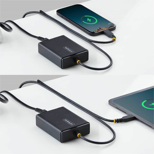 StarTech.com 100W USB-C Laptop-Ladegerät mit 1,5m USB-C Kabel, Netzteil für Dell XPS, HP ProBook, MacBook Pro, Microsoft S