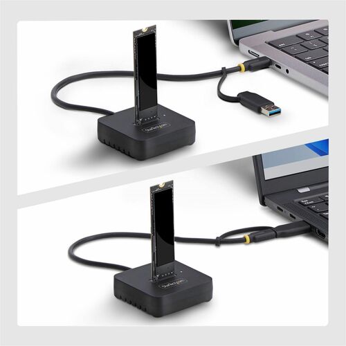 DOCK ADAPTADOR USB-C/USB-A A NVME M.2 - 10GBPS