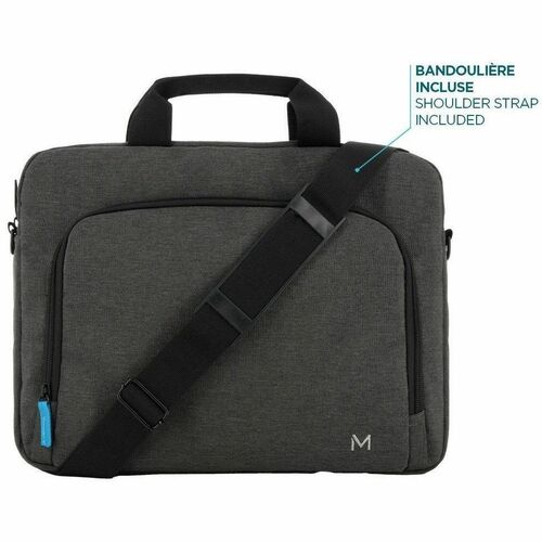 MOBILIS TheOne Basic Carrying Case (Briefcase) for 35.6 cm (14") to 40.6 cm (16") Notebook - Dark Grey