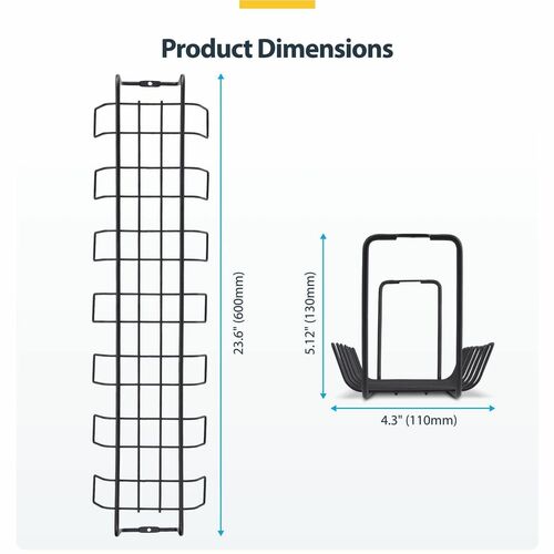 S1MB-DESK-CABLE-TRAY UNDER DESK CABLE MANAGEMENT