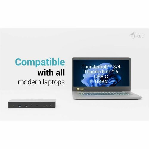 I-TEC TB4 INTELLIGENT DOCK TB4 DUAL DISPLAY DOCK PD 90W