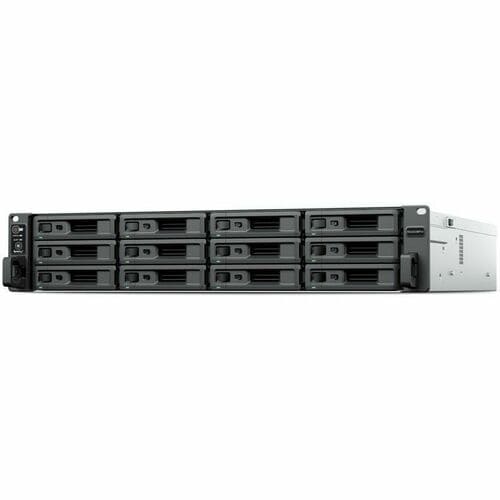 Synology RackStation RS2423RP+II 12 x Total Bays SAN/NAS Storage System - AMD Ryzen V1780B Quad-core (4 Core) 3.35 GHz - 8