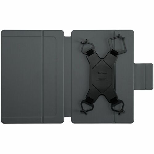 Targus Safe Fit THZ998NO Tastatur/Cover für 24,1 cm (9,5 Zoll) bis 27,9 cm (11 Zoll) Apple Tablet - Schwarz - Polycarbonat