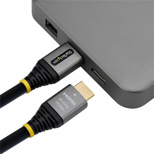 StarTech.com 1.52 m HDMI A/V Cable - 1 - Cable for Audio/Video Device, Monitor, TV, Workstation, MacBook, MacBook Pro - Fi