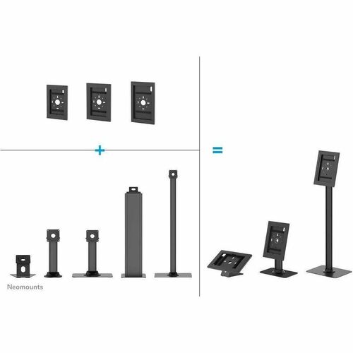 Neomounts Tablet PC Stand - 27.7 cm (10.9") to 37.1 cm (14.6") Screen Support - 3 kg Load Capacity - 34.3 cm Height x 30 c