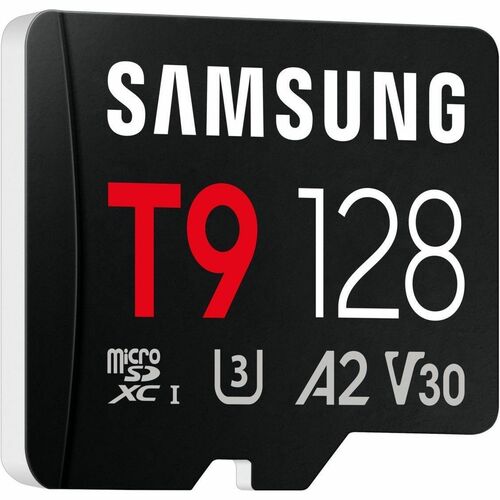 ""Carte microSDXC Samsung MB-MH128T - 128 Go - UHS-I (U3) - V30 - 200 Mo/s en Lecture - 130 Mo/sSpaceen Écriture""