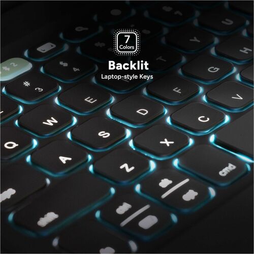 ZAGG Pro Keys 2 Keyboard/Cover Case (Folio) for 33 cm (13") Apple iPad Pro 13 (2024) Tablet - Drop Resistant